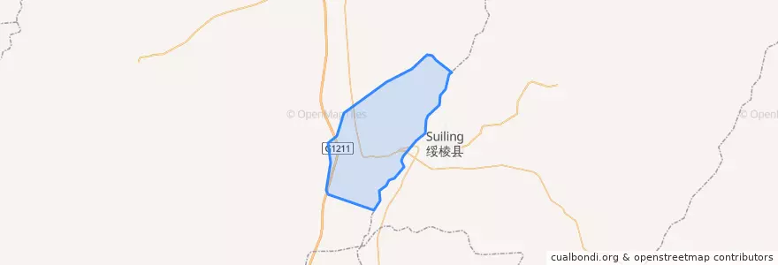 Mapa de ubicacion de 海南乡.