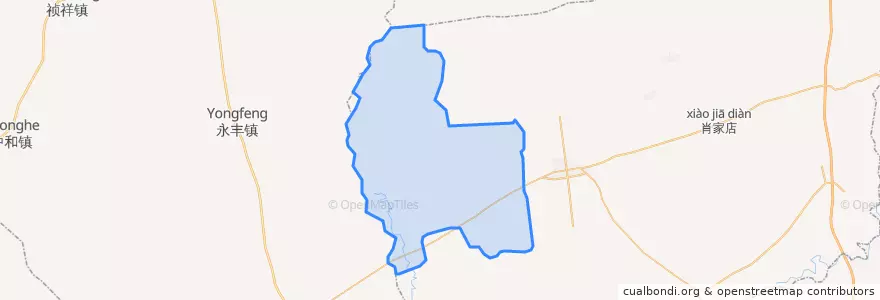 Mapa de ubicacion de 先锋镇.