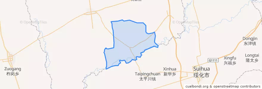 Mapa de ubicacion de 卫星镇.