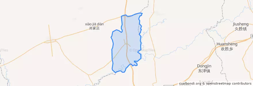 Mapa de ubicacion de 海丰镇.