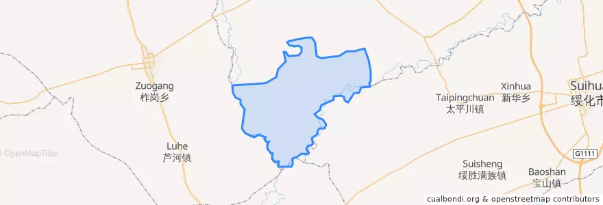 Mapa de ubicacion de Тунцзян.