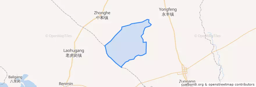 Mapa de ubicacion de Цзяньшэ.