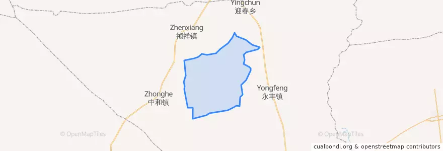 Mapa de ubicacion de Ляньфэн.