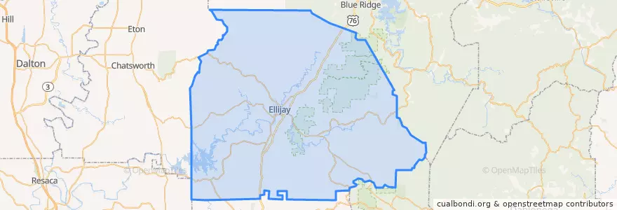 Mapa de ubicacion de Гилмер.