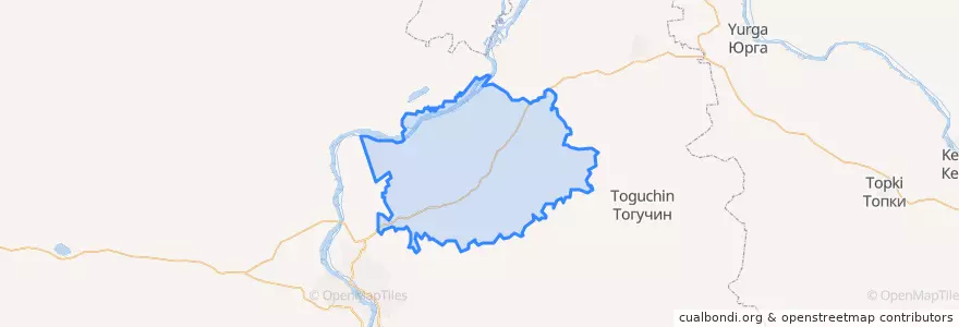 Mapa de ubicacion de Moškovskij rajon.