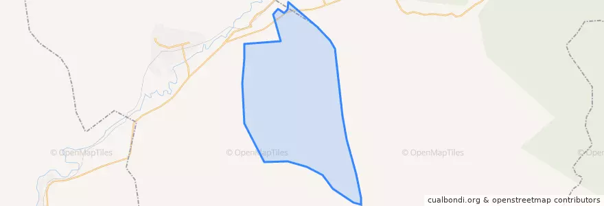 Mapa de ubicacion de Саньян (лесхоз).