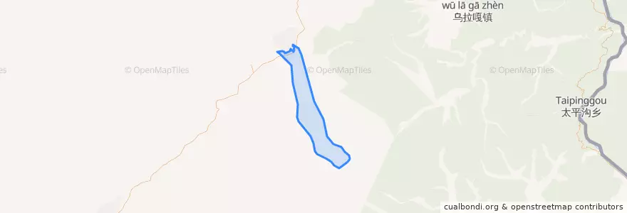 Mapa de ubicacion de 松林林场虚拟生活区.
