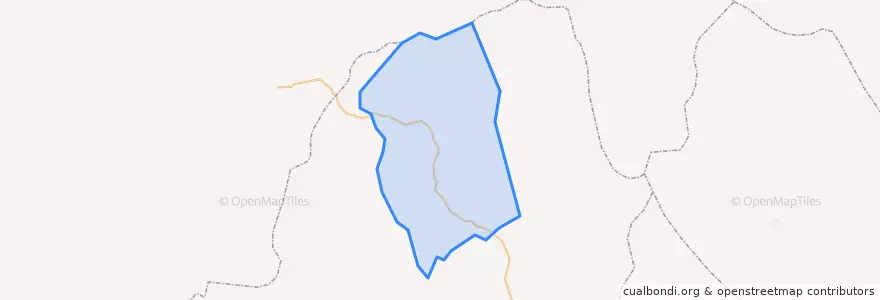 Mapa de ubicacion de 松园林场.