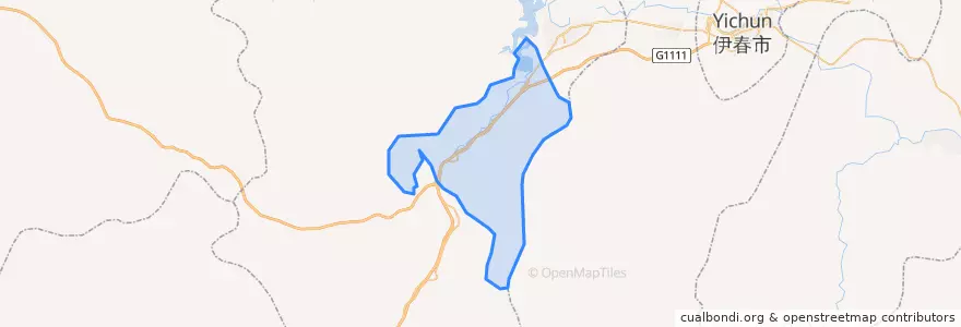 Mapa de ubicacion de 么河经营所.