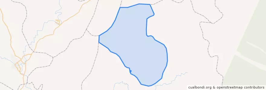 Mapa de ubicacion de 碧仓库林场.