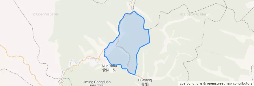 Mapa de ubicacion de 柳树经营所.