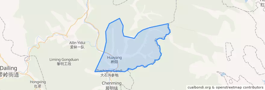 Mapa de ubicacion de 桦阳经营所.