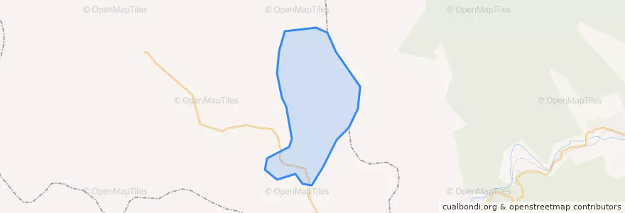 Mapa de ubicacion de Минъюэ (лесхоз).