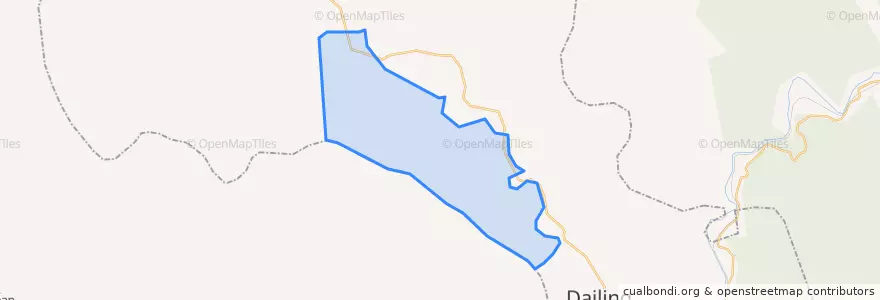 Mapa de ubicacion de 永翠林场.