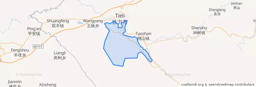 Mapa de ubicacion de Няньфэн.