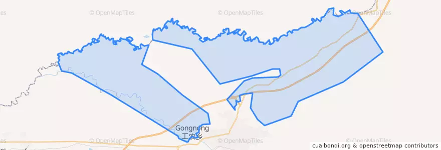 Mapa de ubicacion de Гуннун.