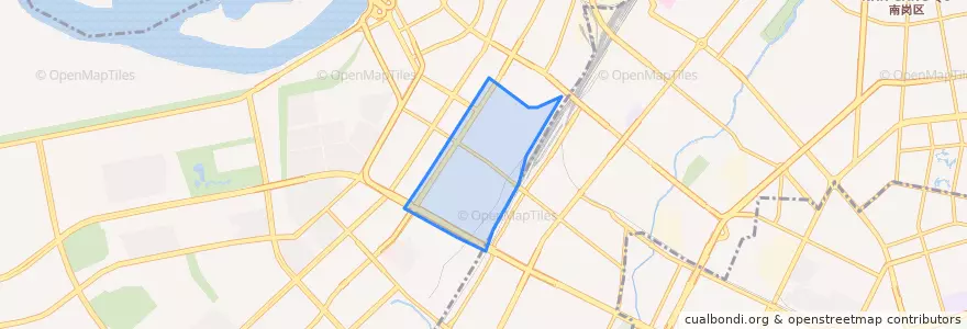Mapa de ubicacion de 共乐街道.
