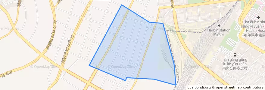 Mapa de ubicacion de 新阳路街道.