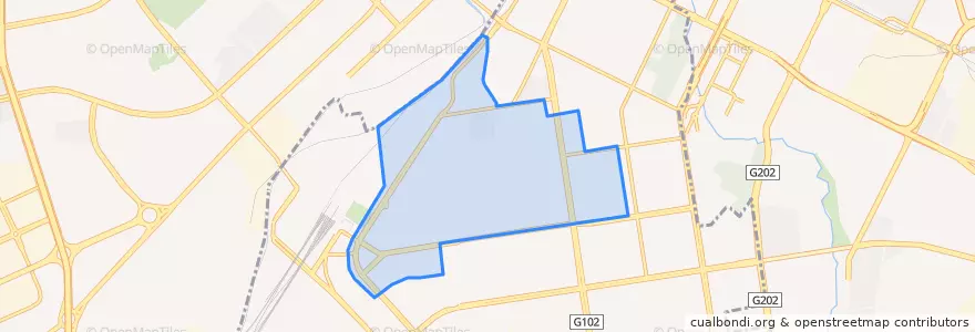Mapa de ubicacion de 哈西街道办事处.