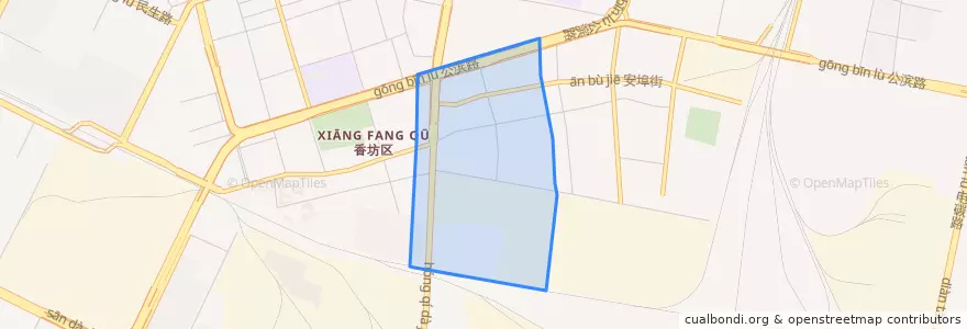 Mapa de ubicacion de 安埠街道.