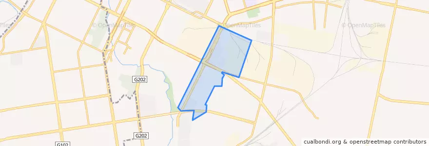 Mapa de ubicacion de 大庆路街道.