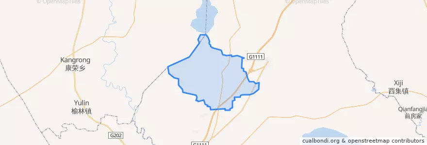 Mapa de ubicacion de 许卜乡.