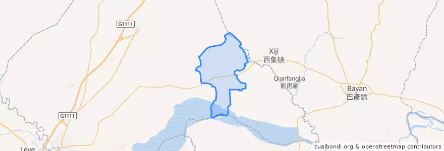 Mapa de ubicacion de 二八镇.