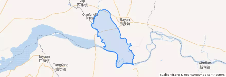 Mapa de ubicacion de 松花江乡.