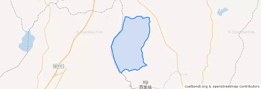 Mapa de ubicacion de 丰乐乡.