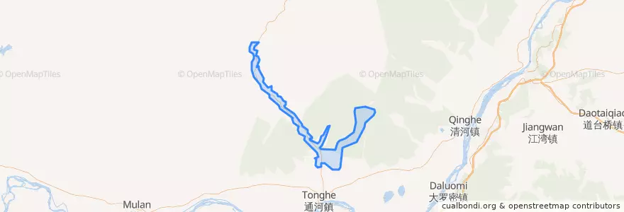 Mapa de ubicacion de 凤山镇.