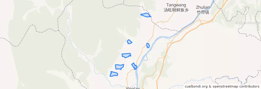 Mapa de ubicacion de 依兰农场.