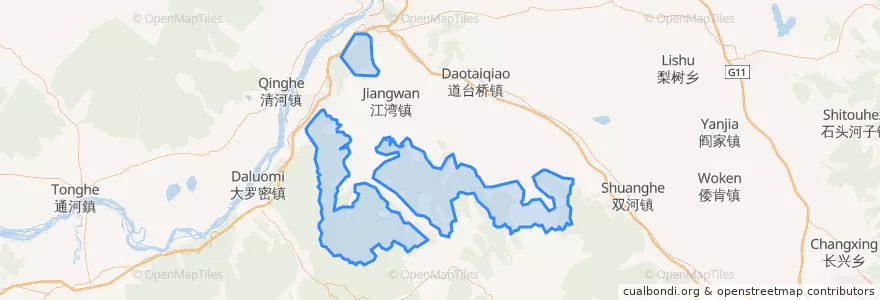 Mapa de ubicacion de 依兰县林业局.