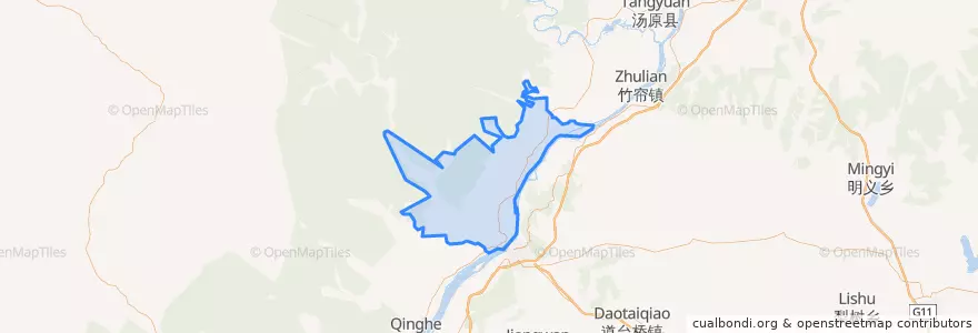 Mapa de ubicacion de 迎兰朝鲜族乡.