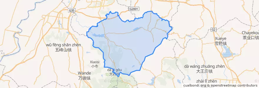 Mapa de ubicacion de 南部山区.