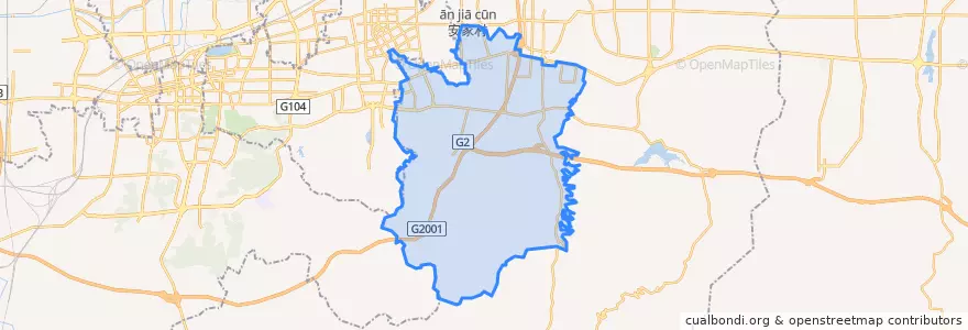 Mapa de ubicacion de 港沟街道.