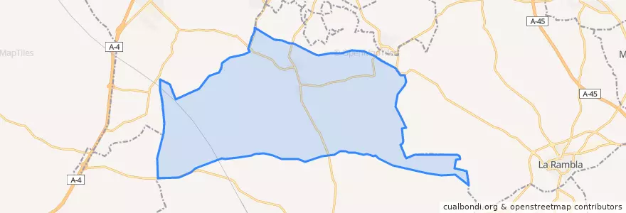 Mapa de ubicacion de La Guijarrosa.