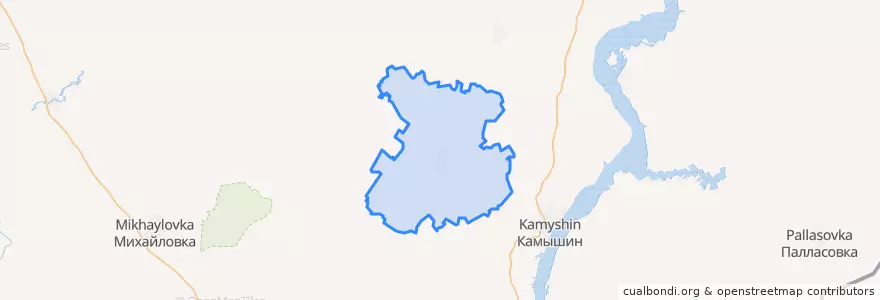 Mapa de ubicacion de Kotovsky District.