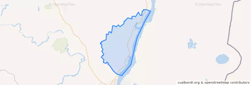 Mapa de ubicacion de Дубовский район.