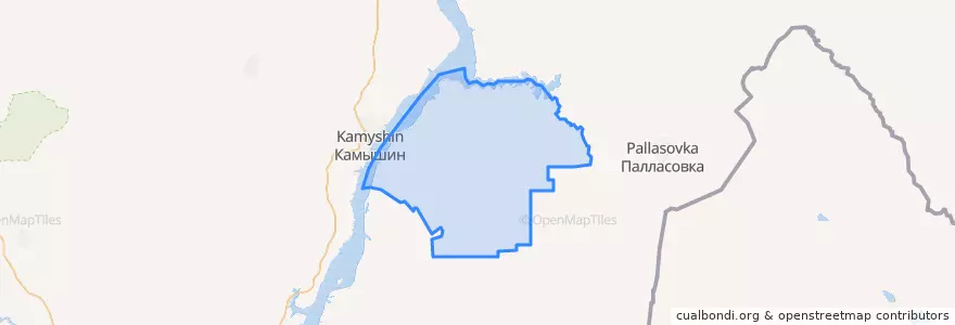 Mapa de ubicacion de Николаевский район.