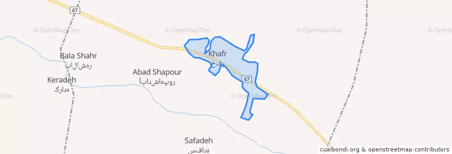 Mapa de ubicacion de باب انار.