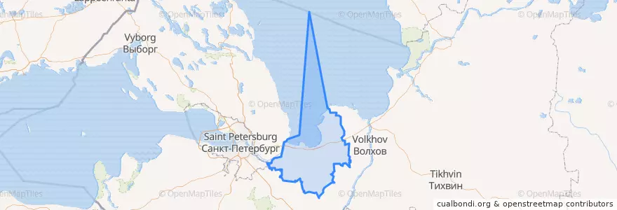 Mapa de ubicacion de Кировский район.