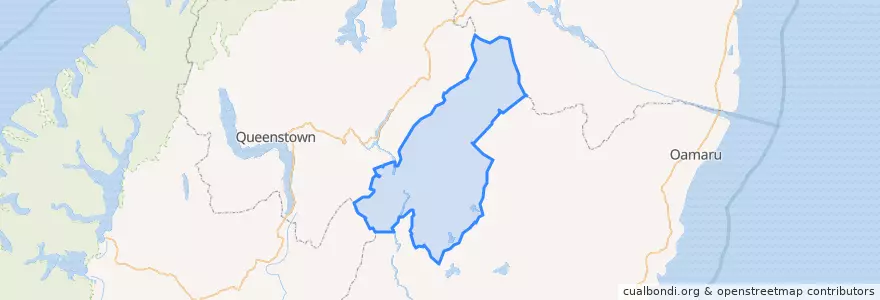 Mapa de ubicacion de Vincent Community.