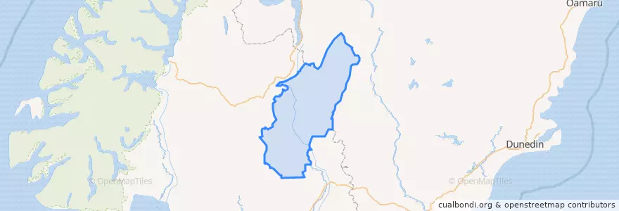 Mapa de ubicacion de Ardlussa Community.