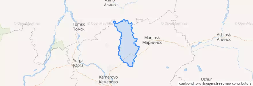 Mapa de ubicacion de イシュモルスキー地区.