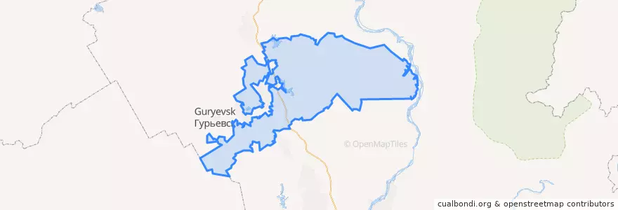 Mapa de ubicacion de Belovsky District.