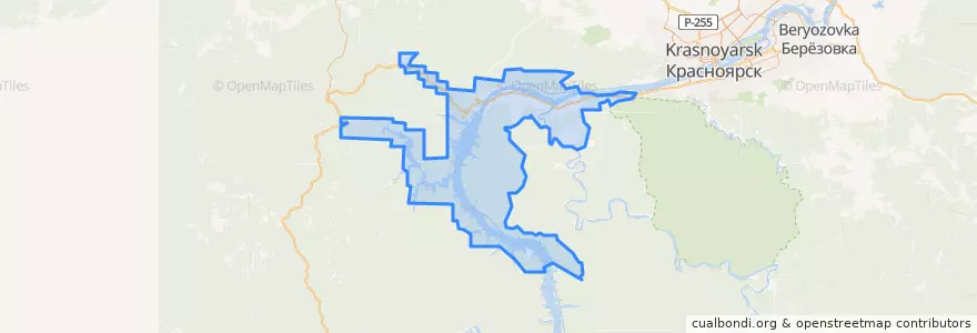 Mapa de ubicacion de ジヴノゴルスク管区.