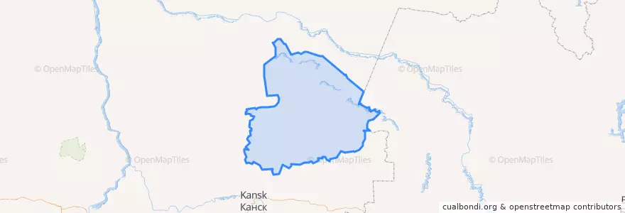 Mapa de ubicacion de Abansky Rayon.