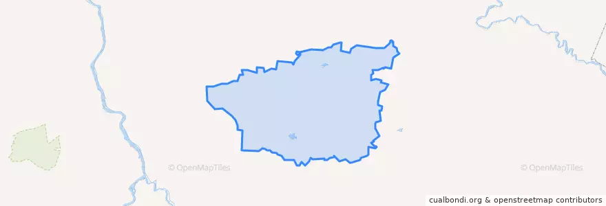 Mapa de ubicacion de ジェルジンスコエ地区.