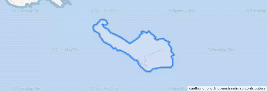 Mapa de ubicacion de Ilhéu de Cima.