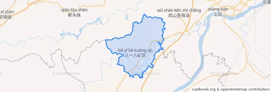 Mapa de ubicacion de 苏溪镇.